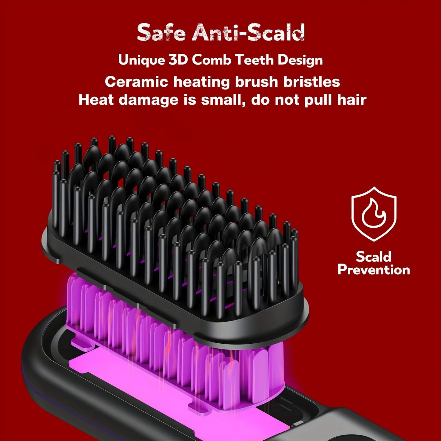 ✨ Elora Hair™ Ionic Straightening Brush