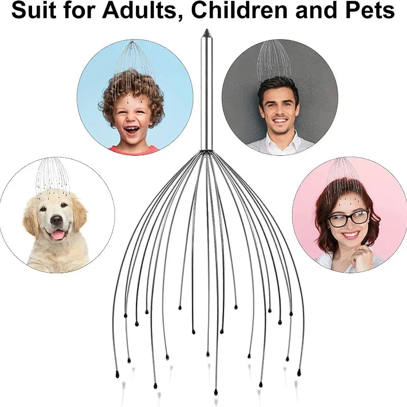✨ Elora Hair™ Octopus Scalp Massager