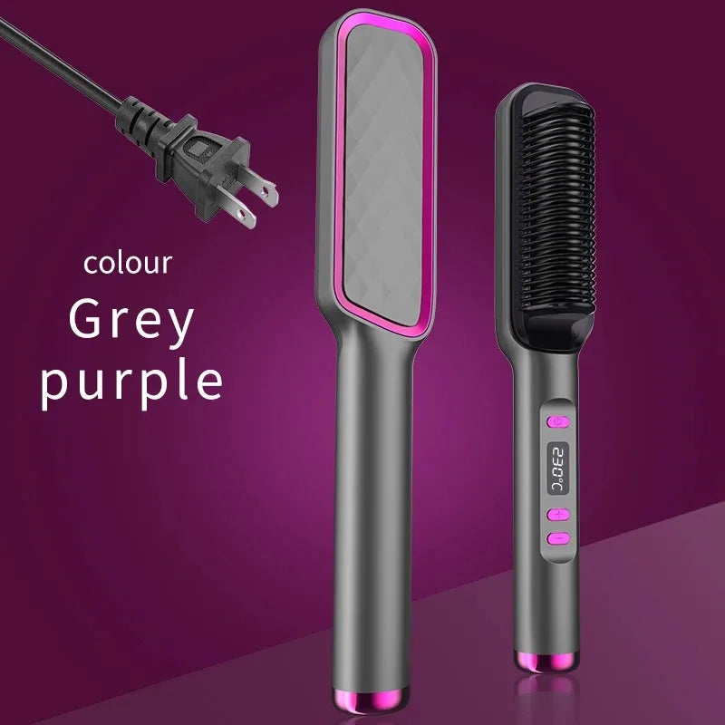 ✨ Elora Hair™ Ionic Straightening Brush