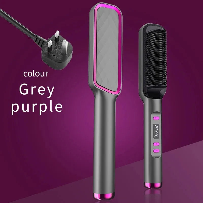 ✨ Elora Hair™ Ionic Straightening Brush