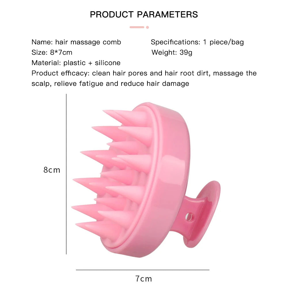 ✨ Elora Hair™ Scalp Massage Shampoo Brush