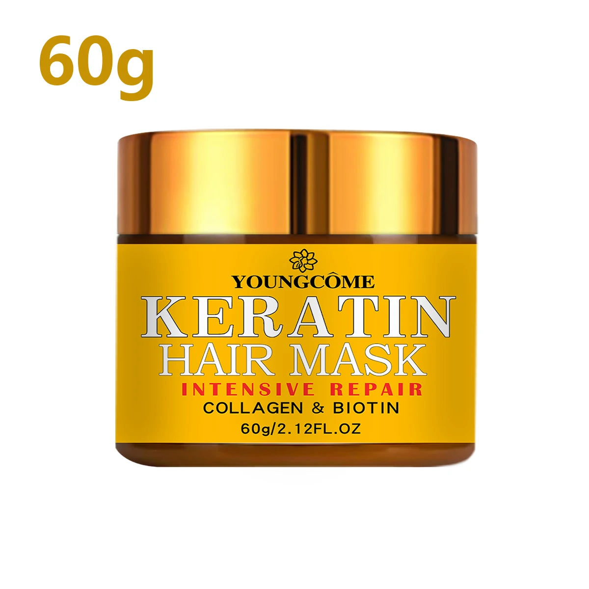 ✨Elora Hair™ Keratin Repair Mask – Biotin & Collagen Boost