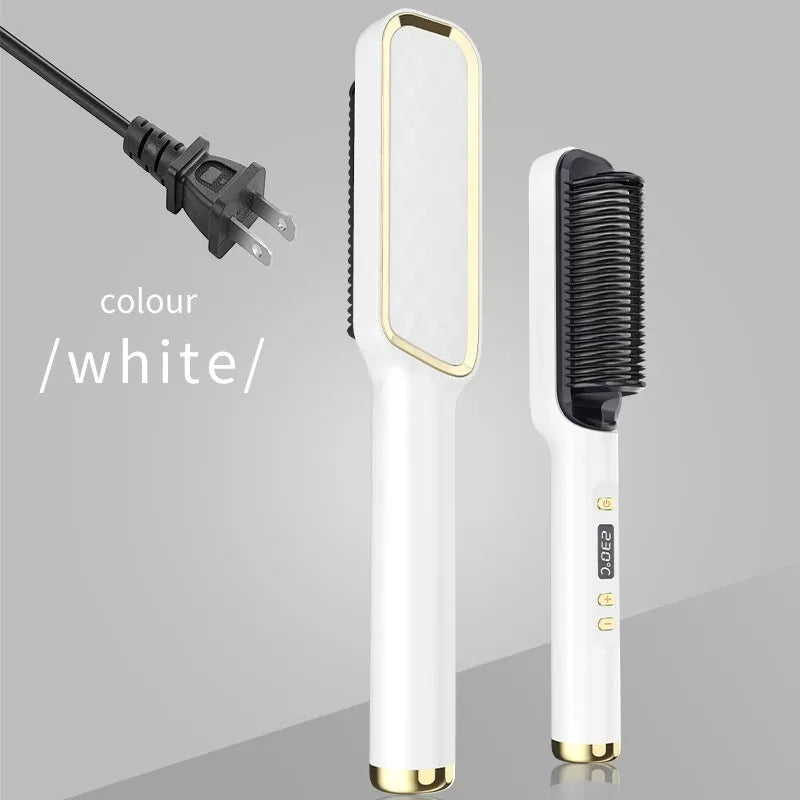 ✨ Elora Hair™ Ionic Straightening Brush
