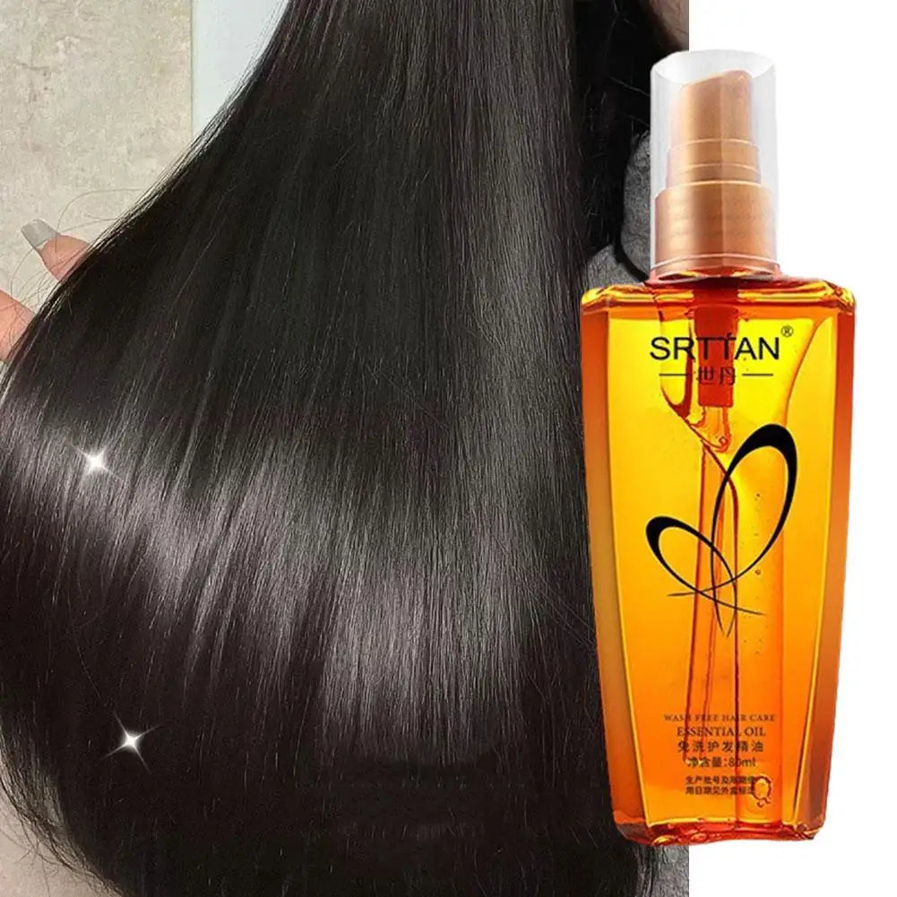 ✨Elora Hair™ Moroccan Argan Oil Serum – Shine & Repair Elixir