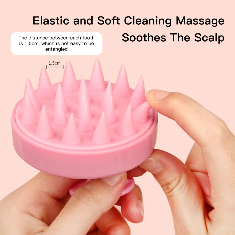 ✨ Elora Hair™ Scalp Massage Shampoo Brush