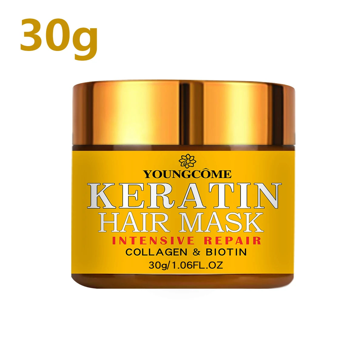 ✨Elora Hair™ Keratin Repair Mask – Biotin & Collagen Boost